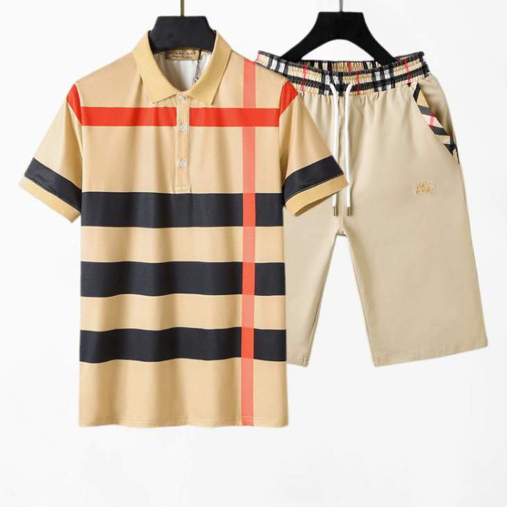 Picture of Burberry Shirt Pant Suits _SKUBurberryM-3XL26on3720351